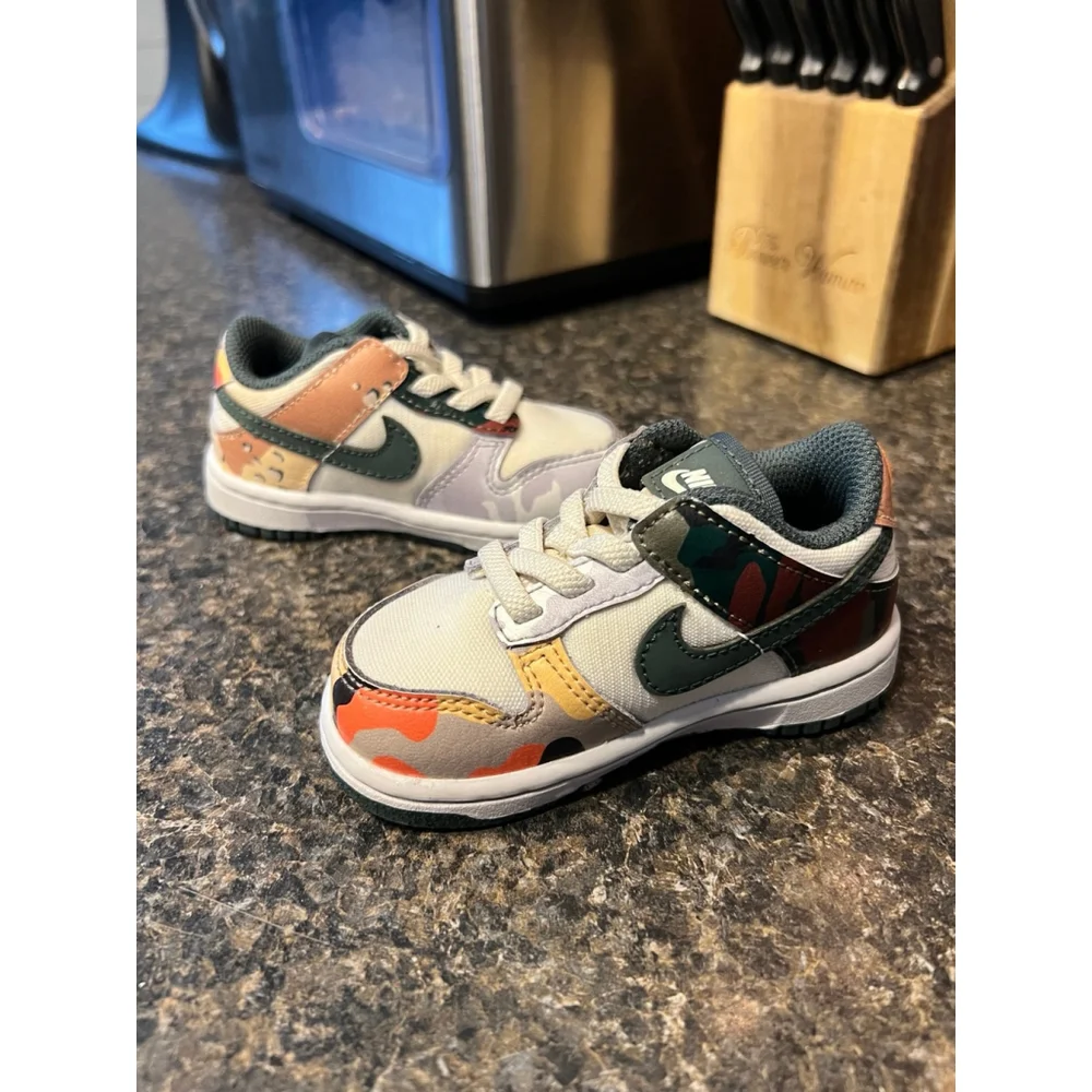 Nike 2021 Dunk Low SE TD 'Sail Multi-Camo
